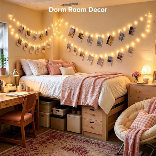 Photo Clips String Light, 50 LED16.5ft Fairy Lights with 50 Clips, alternate view 3