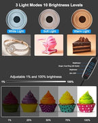 Photo Studio Box, 40cm Folding Lightbox 160 LED Ring Light Portable Photo Studio Photography Shooting Tent Box, alternate