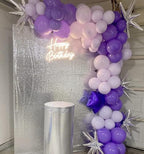 Photobooth Background Choice-4FTx7FT-Silver-Sequin backdrops, Sequin Fabric, Wedding backdrops, Rust Backdrop, alternate view