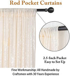 PHOTOBOOTH Background Choice-7FTx7FT-Ivory-Sequin Photography Backdrop Curtains for Wedding in 7FTx7FT in Ivory, alternate