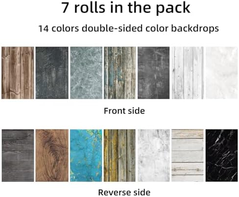 Photography Backdrops Product Photo Background:Small Product Photoshoot Paper kit for Food Jewelry Picture, alternate view 2
