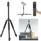 Photography Light Stand, 1.5-6.4ft/47-195cm Reversible Aluminum