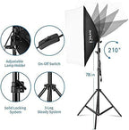 Photography Lighting Kit, 6.5x10feet/2x3m Backdrops Stand Support System, 5 in 1 reflectors, 1600w 5500k, alternate view 3