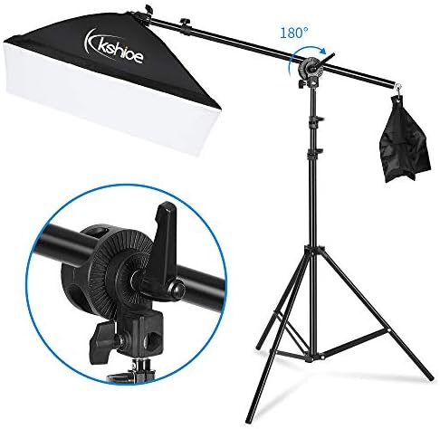 Photography Lighting Kit, 6.5x10feet/2x3m Backdrops Stand Support System, 5 in 1 reflectors, 1600w 5500k, alternate view 5