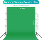 Photography Lighting Kit with 10x10Ft Heavy Duty Backdrop Stand Kits in 10x10Ft, alternate view 3