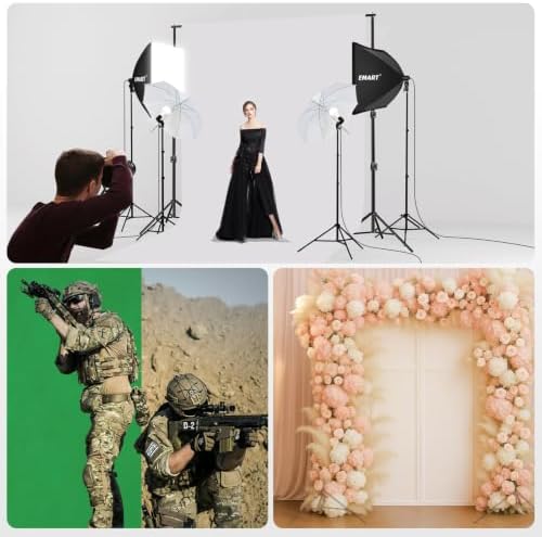 Photography Lighting Kit with 10x10Ft Heavy Duty Backdrop Stand Kits in 10x10Ft, alternate view 7