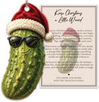 Pickle Gifts, Pickle Ornament, Christmas Pickle Ornament, Pickle Ornaments for Christmas Tree, Christmas Pickle