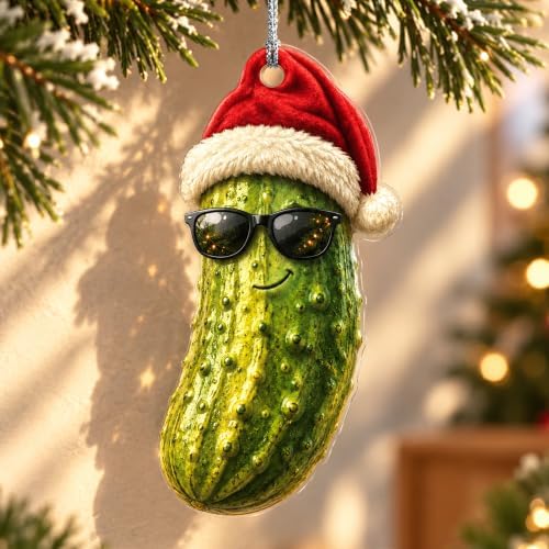 Pickle Gifts, Pickle Ornament, Christmas Pickle Ornament, Pickle Ornaments for Christmas Tree, Christmas Pickle, alternate