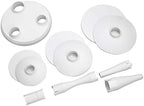 Pillar Style 3-Tier Cupcake, Dessert, and Cake Stand in White, alternate view 3