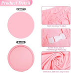 Pink 6.6FT Round Arch Polyester Backdrop Cover for Wedding, Party & Ceremony Decor, alternate view 3