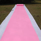 Pink Aisle Runners Wedding Carpet Rugs for Step and Repeat Display, Ceremony Parties and Events Indoor or, alternate view 6