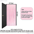 Pink and Blue Party Photo Backdrop - 3.2ft X 8.2ft - 2 Packs, alternate view 6