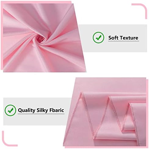 Pink Backdrop Curtain for Parties, Photography Backdrop, 5ft x 7ft, 2 PCS in 5ft x 7ft (2 Panels) in Baby Pink, alternate