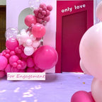 Pink Balloon Garland Arch Kit, 155 Pcs Different Shades of Pink Balloons for Girls Women Princess Birthday, alternate view 5