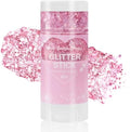 Pink Body Glitter Stick, Face Hair Glitter Makeup, Sparkling Mermaid Sequins Chunky Glitter Face Paint, Singer