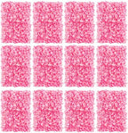 Pink Flower Wall Panel Backdrop Decor, 12 Pcs, 24 x 16 Inch in 24 x 16 Inch