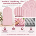 Pink Ripples Pattern Arch Backdrop Cover for Birthday Party Wedding Baby Shower Decorations Chiara Backdrops, alternate view