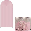 Pink Ripples Pattern Arch Backdrop Cover for Birthday Party Wedding Baby Shower Decorations Chiara Backdrops