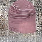 Pink Ripples Pattern Arch Backdrop Cover for Birthday Party Wedding Baby Shower Decorations Chiara Backdrops, alternate view