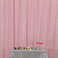 Pink Sequin Backdrop, 10Ft x 10Ft Glitter Photography Background Curtains for Party Baby Shower Wedding Birthday