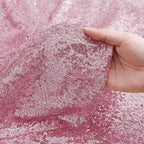 Pink Sequin Backdrop Curtain 4FTx8FT Glitter Pink Background Drapes Sparkle Photography Backdrop for Party, alternate view 5