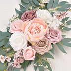 Pink Wedding Arch Flowers Set of 2, alternate view 6