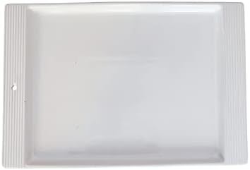 Pinstripes Ceramic Rectangle Platter F9 in Large in Rectangle