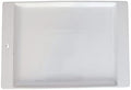 Pinstripes Ceramic Rectangle Platter F9 in Large in Rectangle