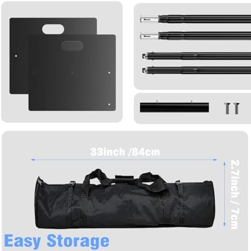 Pipe and Drape Backdrop Stand 10FT x 10FT, Adjustable Backdrop Stand Heavy Duty, Background Stand, Backdrop, alternate view 4