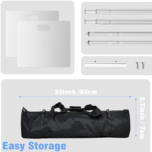 Pipe and Drape Backdrop Stand 10FT x 10FT, Adjustable Backdrop Stand Heavy Duty, Background Stand, Backdrop, alternate view 5