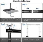 Pipe and Drape Photography Backdrop Stand Kit Adjustable Photo Background Stand 10ft x 6.5ft with Metal Base for, alternate