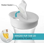Plastic 4 Pack Large 50 Oz Water Carafe with Flip Top Lid, Square Base Juice Containers, Clear Plastic Pitcher, alternate