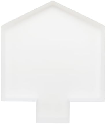 Plastic Fillable Hannukah Dreidel Charcuterie Box, 10in Reusable Alphabet Shaped Tray for Birthday, alternate view 2