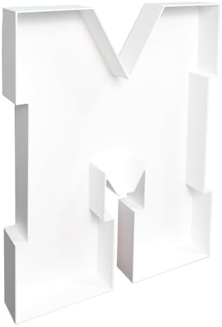 Plastic Fillable Letter Charcuterie Box, 10in Reusable Alphabet Shaped Tray for Birthday Anniversaries, Party, alternate view