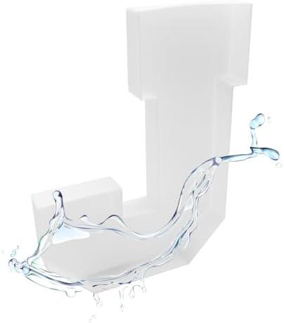 Plastic Fillable Letter Charcuterie Box, 10in Reusable Alphabet Shaped Tray for Birthday Anniversaries, Party, alternate view