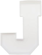 Plastic Fillable Letter Charcuterie Box, 10in Reusable Alphabet Shaped Tray for Birthday Anniversaries, Party, alternate view