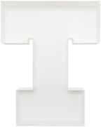 Plastic Fillable Letter Charcuterie Box, 10in Reusable Alphabet Shaped Tray for Birthday Anniversaries, Party, alternate view