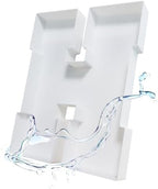 Plastic Fillable Letter Charcuterie Box, 10in Reusable Alphabet Shaped Tray for Birthday Anniversaries, Party, alternate view