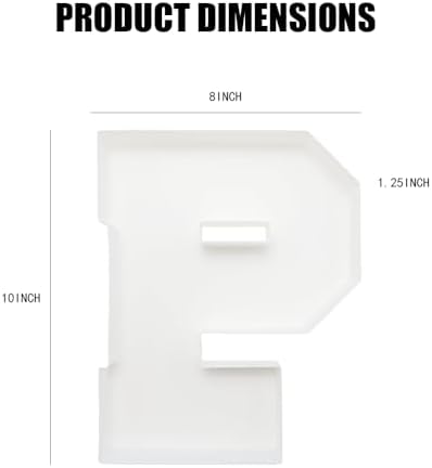 Plastic Fillable Letter Charcuterie Box, 10in Reusable Alphabet Shaped Tray for Birthday Anniversaries, Party, alternate view