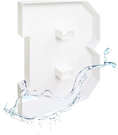 Plastic Fillable Letter Charcuterie Box, 10in Reusable Alphabet Shaped Tray for Birthday Anniversaries, Party, alternate view