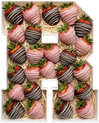 Plastic Fillable Letter Charcuterie Box, 10in Reusable Alphabet Shaped Tray for Birthday Anniversaries, Party