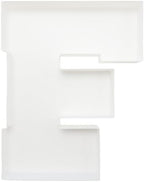 Plastic Fillable Letter Charcuterie Box, 10in Reusable Alphabet Shaped Tray for Birthday Anniversaries, Party, alternate view