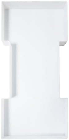 Plastic Fillable Letter Charcuterie Box, 10in Reusable Alphabet Shaped Tray for Birthday Anniversaries, Party, alternate view