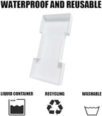 Plastic Fillable Letter Charcuterie Box, 10in Reusable Alphabet Shaped Tray for Birthday Anniversaries, Party, alternate view