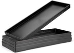 Plastic Serving Tray for Party Supplies Serving Platter for Food Reusable Platters for Catering Snack Fruit