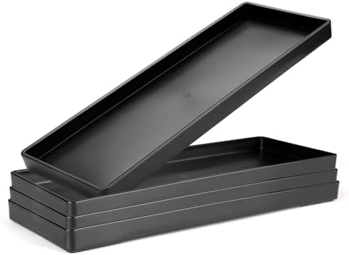 Plastic Serving Tray for Party Supplies Serving Platter for Food Reusable Platters for Catering Snack Fruit