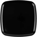 Plastic Serving Trays - Serving Platters Disposable Party Dish White, (4, Square Black Trays) in White, alternate view 4