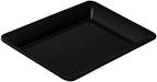 Plastic Serving Trays - Serving Platters Rectangle 10 X 14 Disposable Party Dish Black Pack of 4 in Black, alternate view 7