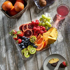 Plastic Serving Trays - Serving Platters Rectangle 9X13 Disposable Party Dish 8 Clear in Clear, alternate view 4