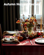 Plastic Table Cloth Disposable 54x108 Burgundy 3Pack, alternate view 5